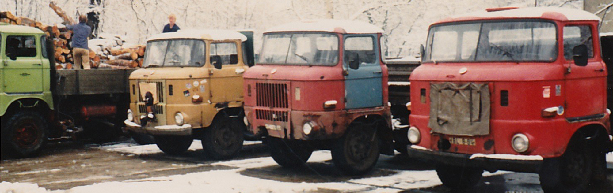 Grubitz & Leitloff Fahrzeugflotte von 1985